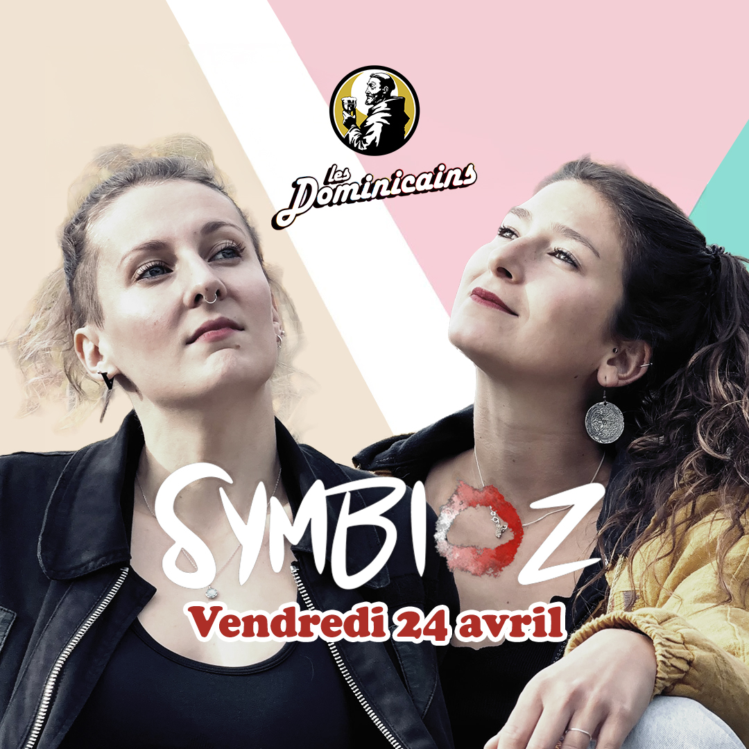 Concert pop acoustique Symbioz à la brasserie Les dominicains
