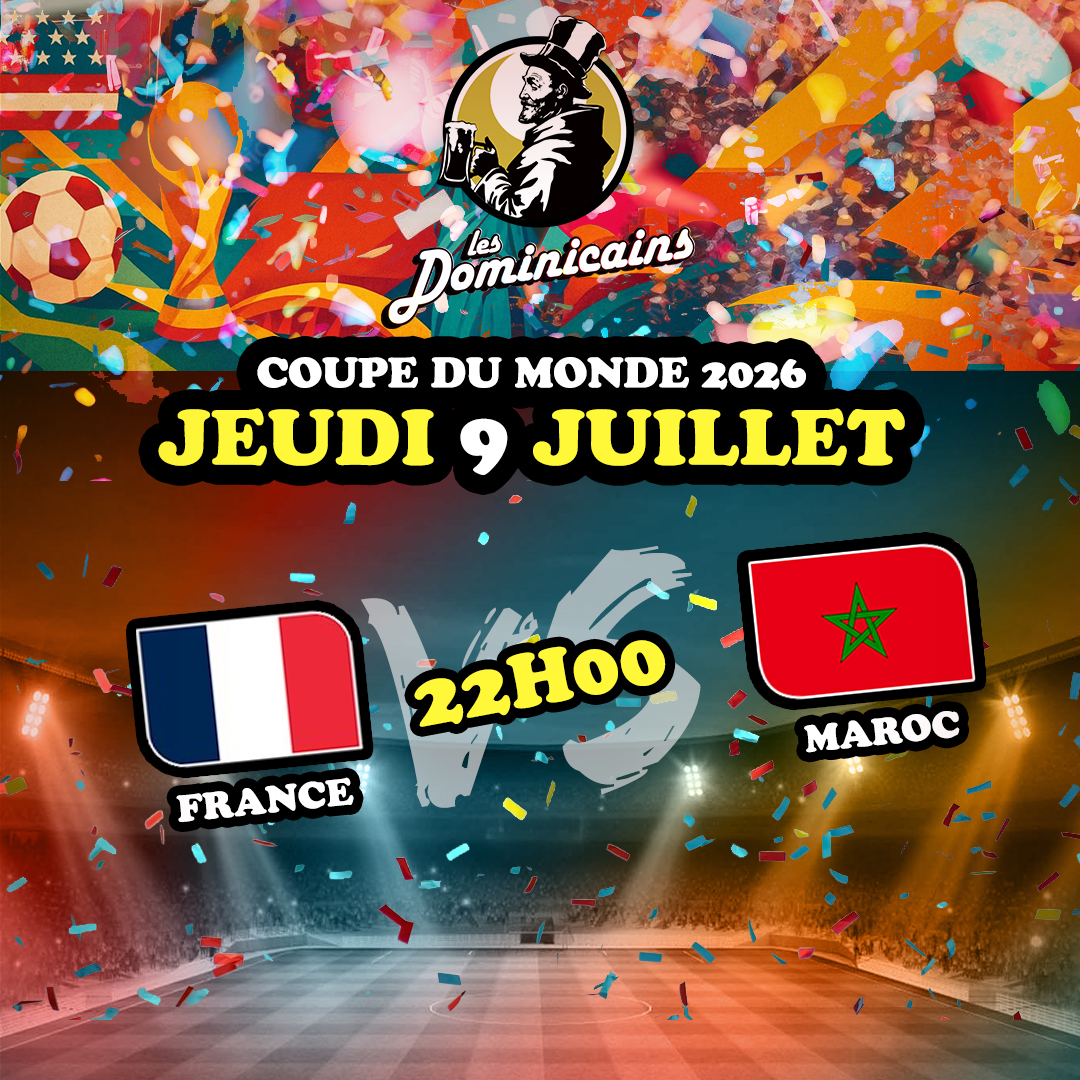 Coupe du Monde Foot 2026 France - Maroc