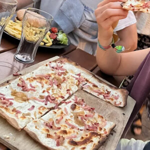 Tarte flambée des Dominicains traditionnelle