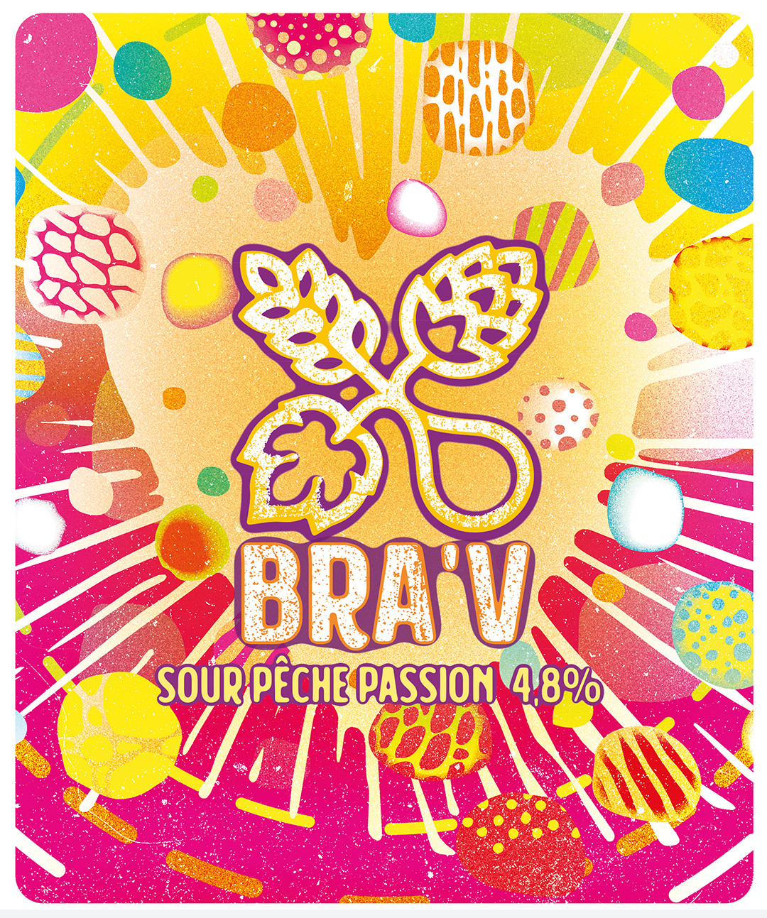 Nouvelle bière à la pression aux Dominicains : la Bra'V Pêche Passion